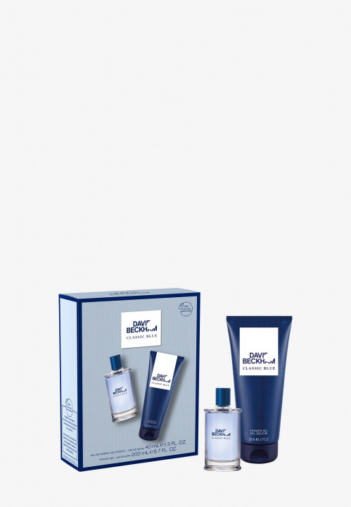 David Beckham Beckham XMAS Classic Blue EDT 50 ml + Shower Gel 200 ml i gruppen SKØNHED & HELSE / Duft & Parfume / Parfume / Parfume kasser hos TP E-commerce Nordic AB (D43252)