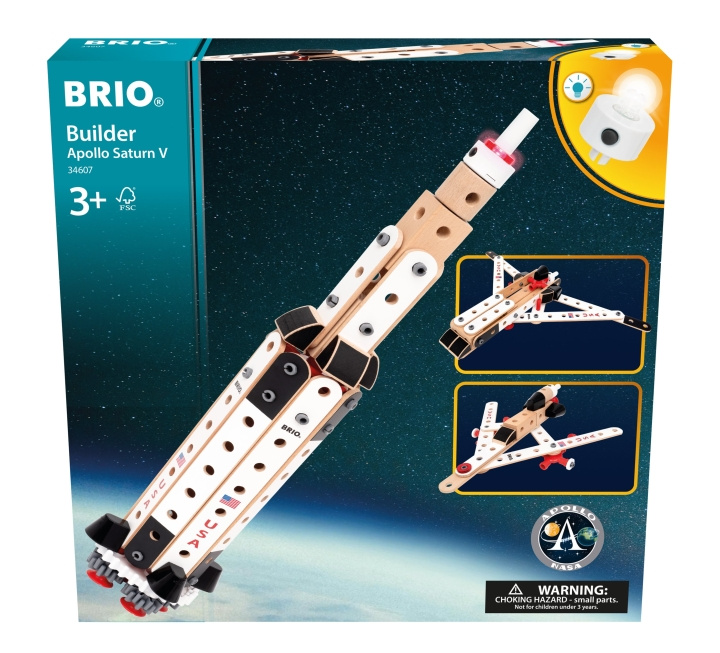 BRIO Apollo Saturn V-byggesæt (34607) billede