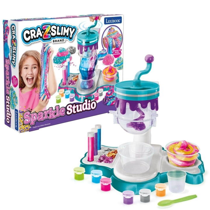 Cra-Z-Art Cra-Z-Slimy Sparkle Studio (CRSLIM40) i gruppen LEGETØJ, BØRN & BABY / Legetøj / Hobbyartikler hos TP E-commerce Nordic AB (D43287)