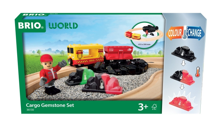 BRIO Cargo Gemstone-sæt (36130) i gruppen LEGETØJ, BØRN & BABY / Legetøj / Legetøjsbiler hos TP E-commerce Nordic AB (D43373)