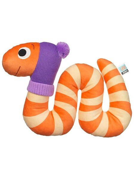 DR Orm Plys (6-25310) i gruppen LEGETØJ, BØRN & BABY / Babyleg (0-3 år) / Tøjdyr hos TP E-commerce Nordic AB (D43396)