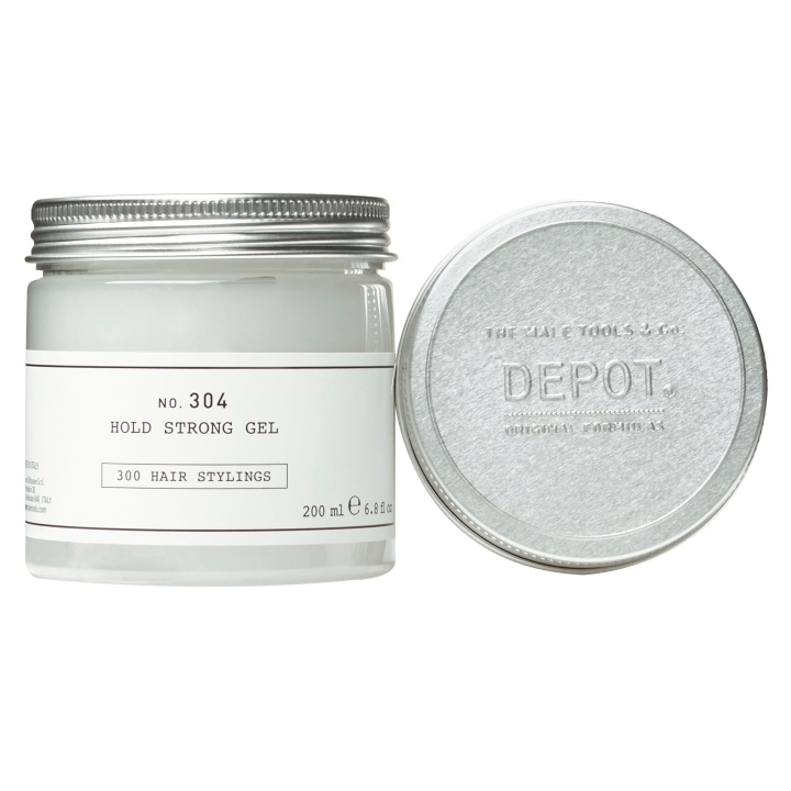 Depot The Male Tools & Co. Depot - Nr. 304 Hold Strong Gel 200 ml i gruppen SKØNHED & HELSE / Hår og styling / Hår styling / Hår Voks hos TP E-commerce Nordic AB (D43417)