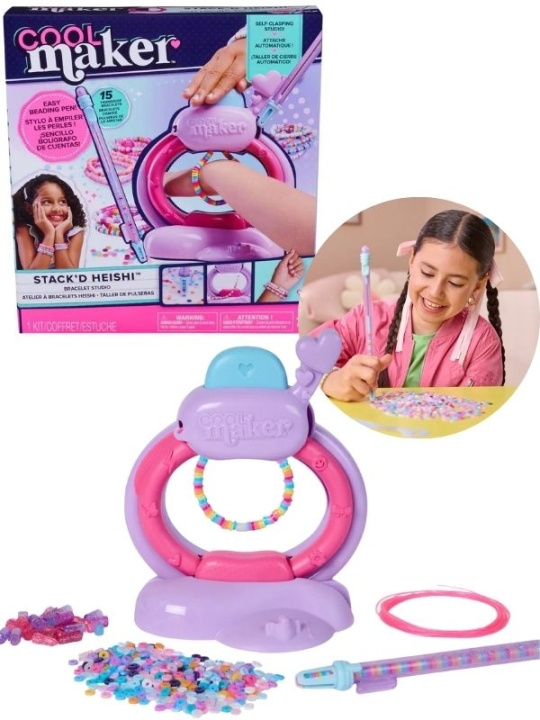 Cool Maker Stack\'d Heishi-armbåndssæt (6072592) i gruppen LEGETØJ, BØRN & BABY / Legetøj / Hobbyartikler hos TP E-commerce Nordic AB (D43455)