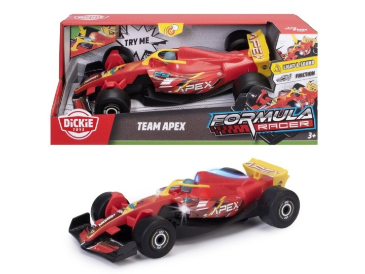 Dickie Toys Formula Racer Team APEX (203764038) i gruppen LEGETØJ, BØRN & BABY / Legetøj / Legetøjsbiler hos TP E-commerce Nordic AB (D43471)