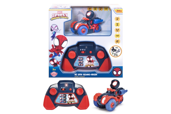 Dickie Toys RC Miles Techno-Racer 1:50 (203222007) i gruppen LEGETØJ, BØRN & BABY / Radiostyrede / Radiostyrede biler hos TP E-commerce Nordic AB (D43490)