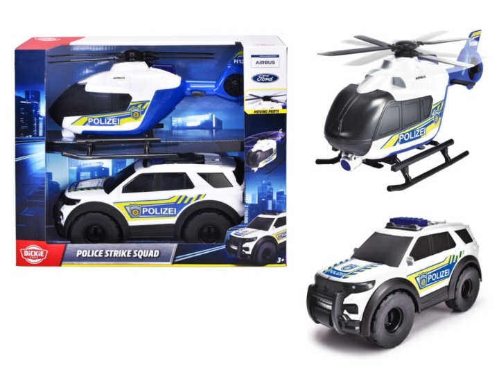 Dickie Toys Politiets indsatsstyrke (203715023) i gruppen LEGETØJ, BØRN & BABY / Legetøj / Legetøjsbiler hos TP E-commerce Nordic AB (D43559)