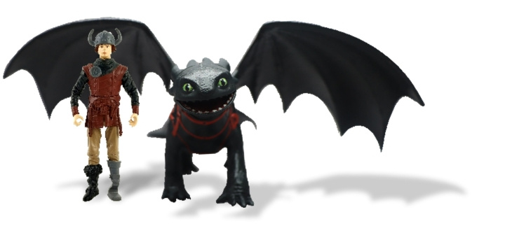 Dragons Vikinger & drager – Tandløs & Hiccup (6075557) i gruppen LEGETØJ, BØRN & BABY / Legetøj / Figurer, miniaturer og tilbehør hos TP E-commerce Nordic AB (D43573)