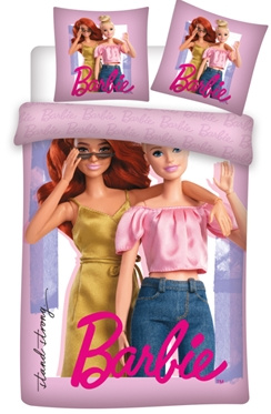 BrandMac Sengetøj – Voksenstørrelse 140 x 200 cm – Barbie (1000399) i gruppen HJEM, HUS & HAVE / Interiør / Sengetøj hos TP E-commerce Nordic AB (D43620)