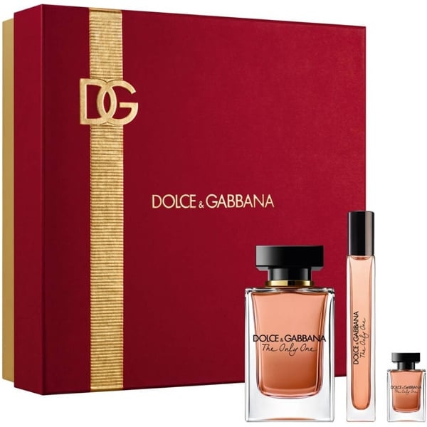 Dolce & Gabbana The Only One EDP 100 ml + EDP 10 ml + ED 5 ml – Gavesæt i gruppen SKØNHED & HELSE / Duft & Parfume / Parfume / Parfume kasser hos TP E-commerce Nordic AB (D43643)