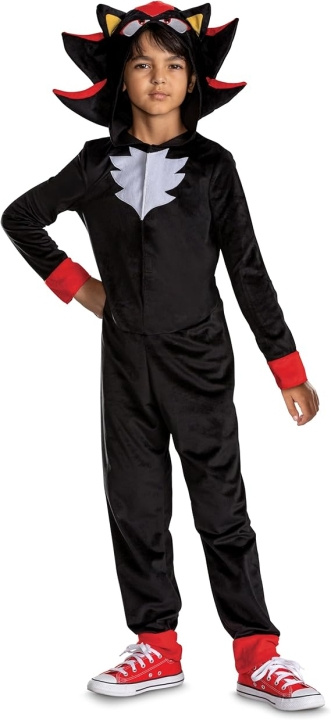 Disguise Sonic-filmkostume – Shadow (128 cm) (162009K) i gruppen LEGETØJ, BØRN & BABY / Legetøj / Udklædning hos TP E-commerce Nordic AB (D43655)