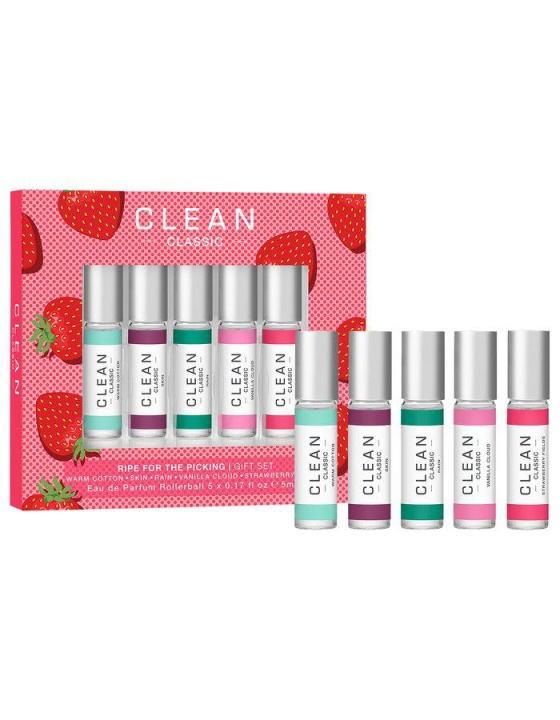 Clean XMAS Classic Layering Rollerball Eau de Parfum – 5 x 5 ml billede