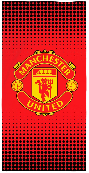BrandMac Håndklæde – 75 x 150 cm – Manchester United (NW1390) i gruppen HJEM, HUS & HAVE / Badværelse / Håndklæder hos TP E-commerce Nordic AB (D43663)