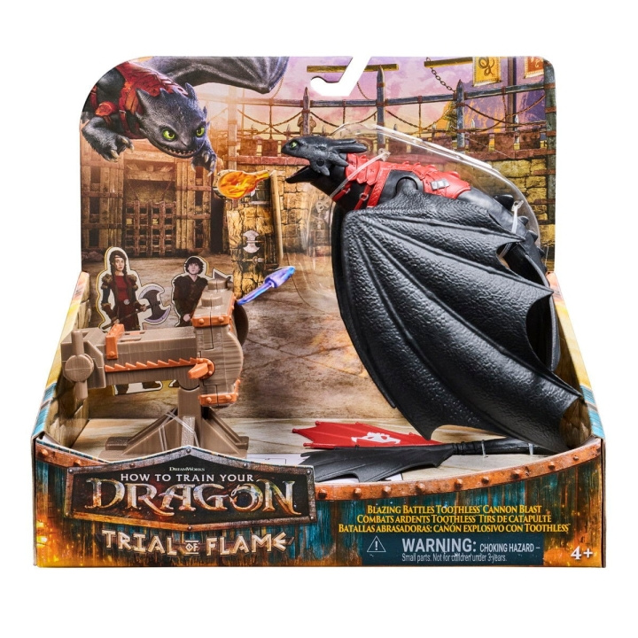 Dragons Blazing Battle – Toothless mod Ballista i gruppen LEGETØJ, BØRN & BABY / Legetøj / Figurer, miniaturer og tilbehør hos TP E-commerce Nordic AB (D43679)