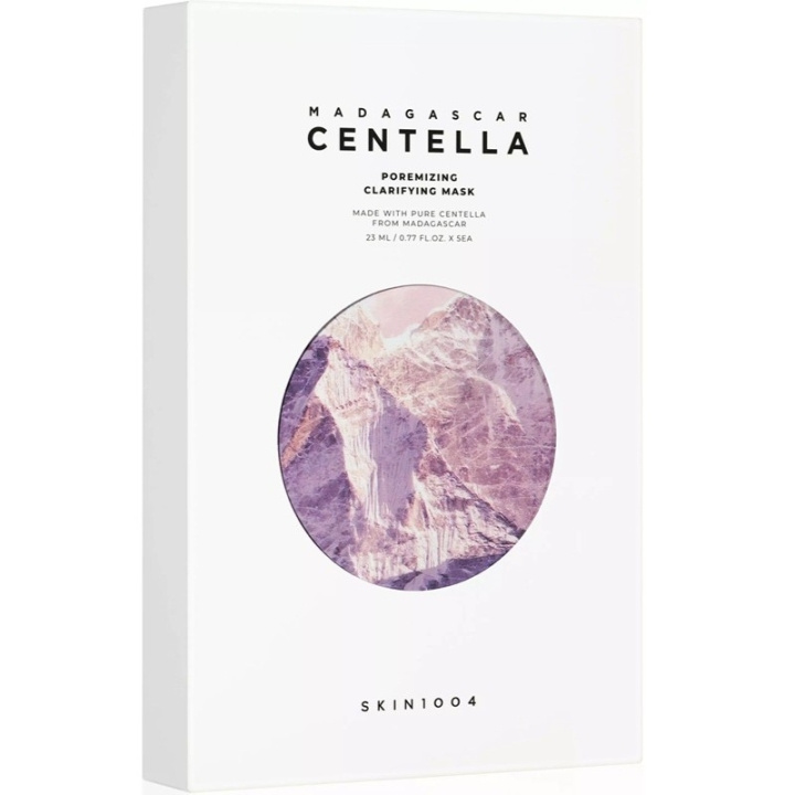 SKIN1004 Madagascar Centella Poremizing Clarifying Mask 5pcs billede