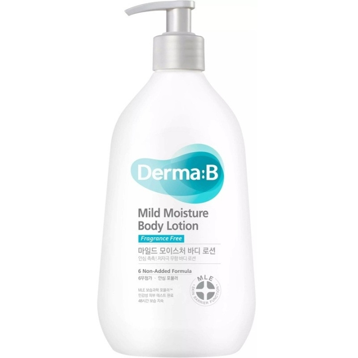 Derma:B Mild Moisture Body Lotion 400ml i gruppen SKØNHED & HELSE / Hudpleje / Kropspleje / Body lotion hos TP E-commerce Nordic AB (D43704)