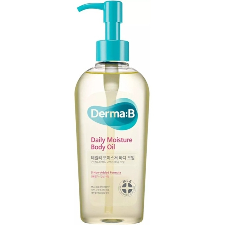 Derma:B Daily Moisture Body Oil Fresh Peach 200ml i gruppen SKØNHED & HELSE / Hudpleje / Kropspleje / Kropsolie hos TP E-commerce Nordic AB (D43706)