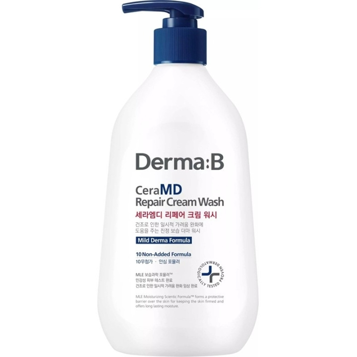 Derma:B CeraMD Cream Wash 400ml i gruppen SKØNHED & HELSE / Hudpleje / Kropspleje / Body lotion hos TP E-commerce Nordic AB (D43711)