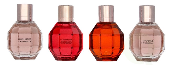 Viktor & Rolf Miniature Set 28 ml 2x Flowerbomb Edp Spray 7ml/Ruby Orchid Edp Spray 7ml/Tiger Lily Edp Spray 7ml i gruppen SKØNHED & HELSE / Duft & Parfume / Parfume / Parfume kasser hos TP E-commerce Nordic AB (D43775)