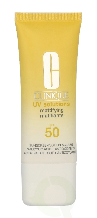 Clinique UV Solutions Mattifying Sunscreen SPF50 40 ml i gruppen SKØNHED & HELSE / Hudpleje / Tanning / Solbeskyttelse hos TP E-commerce Nordic AB (D43779)