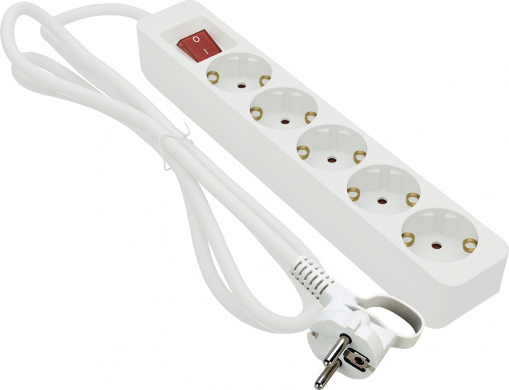 Gelia GRENUTTAG 5-V JORD 5M HVID MEDBGelia i gruppen HJEM, HUS & HAVE / Elektricitet & Belysning / Stikdåse hos TP E-commerce Nordic AB (D43958)