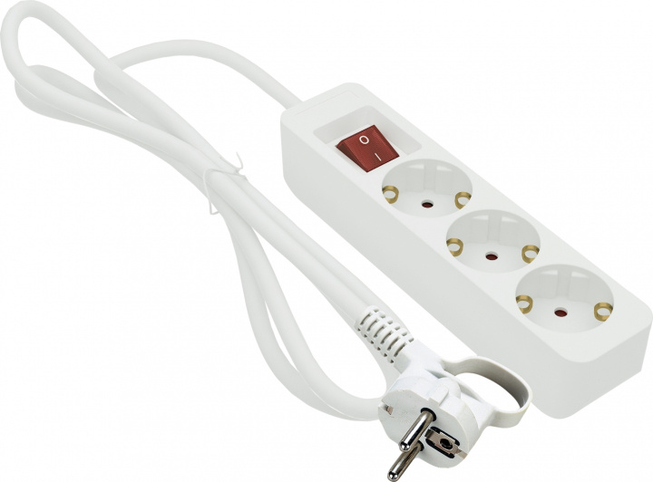 Gelia GRENUTTAG 3-V JORD 1M HVID MEDBGelia i gruppen HJEM, HUS & HAVE / Elektricitet & Belysning / Stikdåse hos TP E-commerce Nordic AB (D43963)