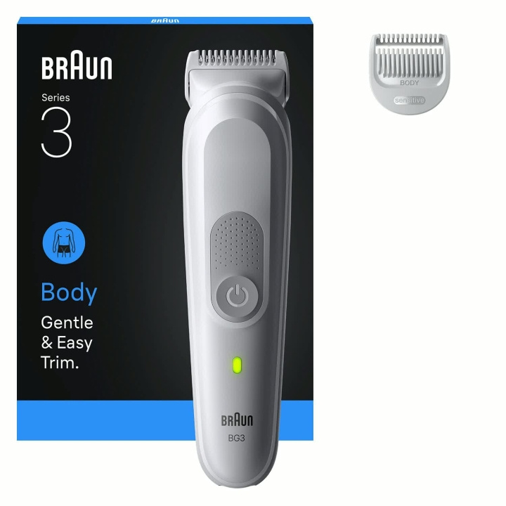 Braun Body Groomer BD3500 +2 Stylingverktyg i gruppen SKØNHED & HELSE / Hår og styling / Barbering og trimning / Hårtrimmere hos TP E-commerce Nordic AB (D44027)