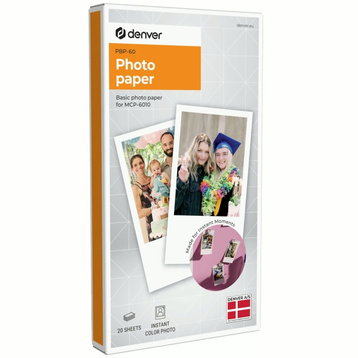 Denver Foto-papper för Denver MCP-6010 i gruppen COMPUTERTILBEHØR / Printere og tilbehør / Printere / 3D-printere og tilbehør / Skrivare hos TP E-commerce Nordic AB (D44046)