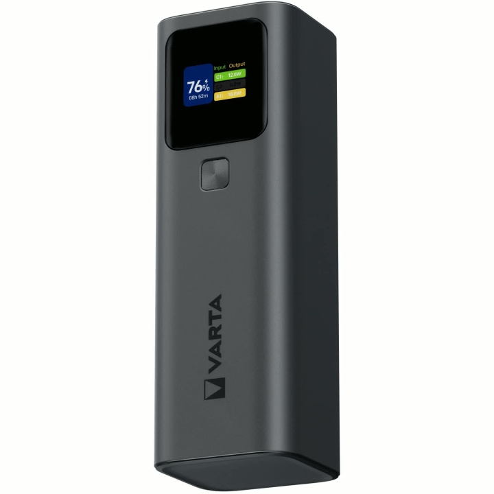 Powerbank 27000mAh 140W PD, Hurtigopladning, Sort