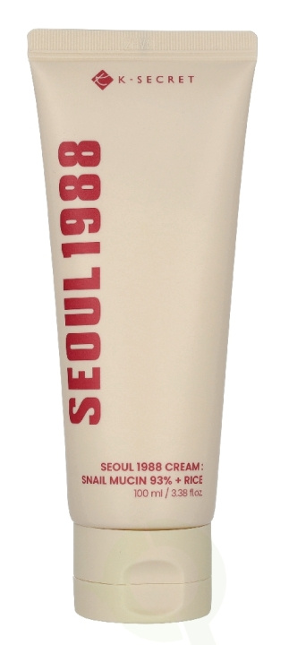 K-SECRET Seoul 1988 Cream Snail Mucin 93% + Rice 100 ml i gruppen SKØNHED & HELSE / Hudpleje / Ansigt / Dagcreme hos TP E-commerce Nordic AB (D44233)