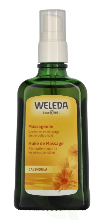 Weleda Calendula Massage Oil 100 ml i gruppen SKØNHED & HELSE / Hudpleje / Kropspleje / Kropsolie hos TP E-commerce Nordic AB (D44262)