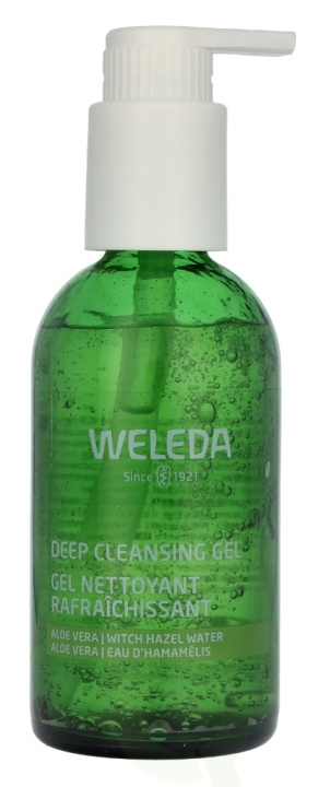 Weleda deep cleansing gel aloe vera witch hazel water 150ml (dato)