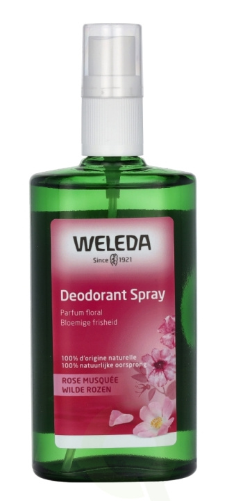 Weleda Wilde Roses Deodorant Spray 100 ml i gruppen SKØNHED & HELSE / Duft & Parfume / Deodorant hos TP E-commerce Nordic AB (D44275)