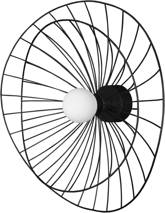 Globen Lighting Plafond Ray Svart Globen Lighting i gruppen HJEMMEELEKTRONIK / Lys / Væglamper hos TP E-commerce Nordic AB (D44293)