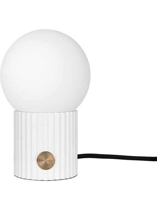 Globen Lighting Bordslampa Hubble 15 613308 Vit/Mässing Globen Lighting i gruppen HJEMMEELEKTRONIK / Lys / Bordlamper hos TP E-commerce Nordic AB (D44296)