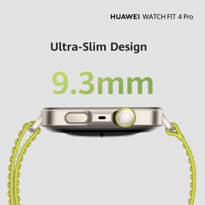 Huawei Smartwatch Watch Fit 4 Pro - Green Huawei i gruppen SPORT, FRITID & HOBBY / Smartwatch & Aktivitetsmåler / Smartwatches hos TP E-commerce Nordic AB (D44325)
