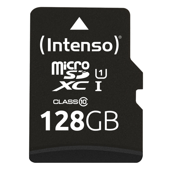 Intenso microSD 128GB UHS-I Intenso i gruppen HJEMMEELEKTRONIK / Lagringsmedier / Hukommelseskort / MicroSD/HC/XC hos TP E-commerce Nordic AB (D44336)