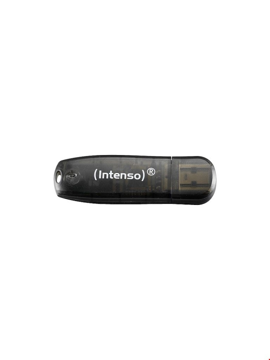Intenso Rainbow Line 16GB Black Intenso i gruppen HJEMMEELEKTRONIK / Lagringsmedier / USB-flash drev hos TP E-commerce Nordic AB (D44339)