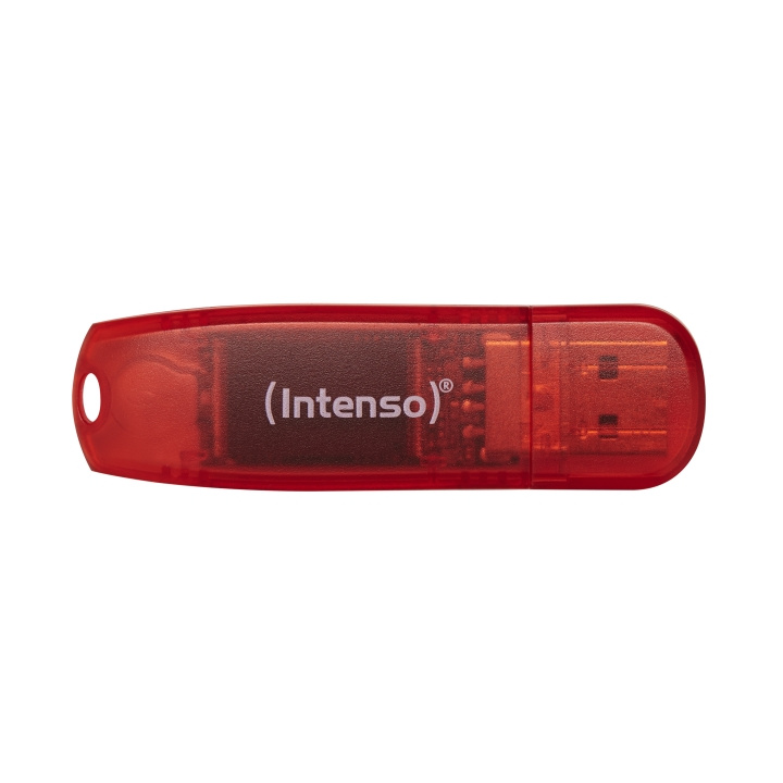 Intenso Rainbow Line 128 GB Red Intenso i gruppen HJEMMEELEKTRONIK / Lagringsmedier / USB-flash drev hos TP E-commerce Nordic AB (D44341)