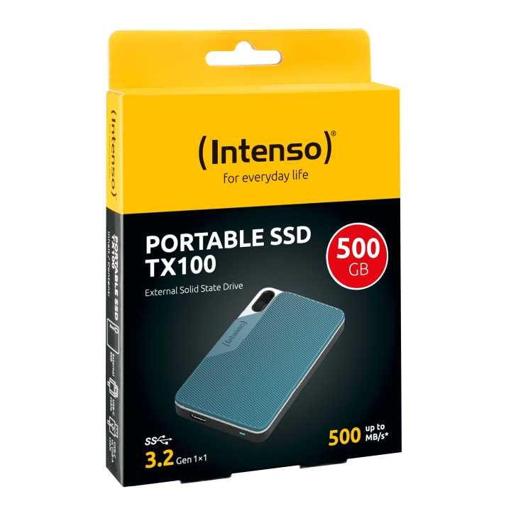 Intenso External SSD 500GB Intenso i gruppen COMPUTERTILBEHØR / Computerkomponenter / Harddiske hos TP E-commerce Nordic AB (D44347)