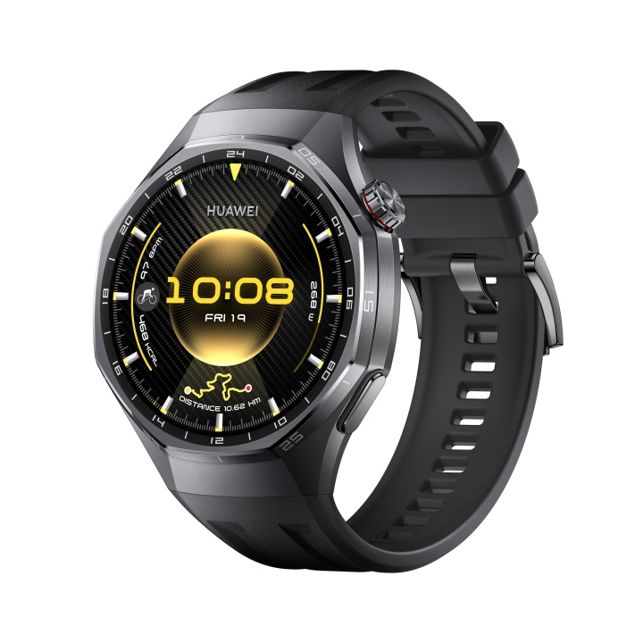 Huawei Watch GT 6 Pro 46mm - Black i gruppen SPORT, FRITID & HOBBY / Smartwatch & Aktivitetsmåler / Smartwatches hos TP E-commerce Nordic AB (D44364)