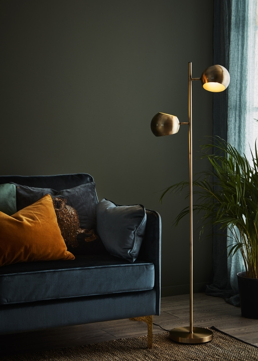 Markslöjd Golvlampa Edgar 107742 antik Markslöjd i gruppen HJEMMEELEKTRONIK / Lys / Gulvlamper hos TP E-commerce Nordic AB (D44392)