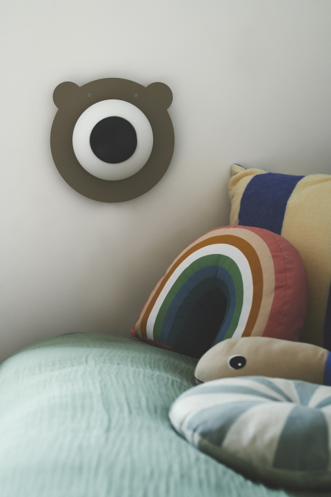 Nordlux Vägglampa Bruna Bear brun Nordlux i gruppen HJEMMEELEKTRONIK / Lys / Væglamper hos TP E-commerce Nordic AB (D44404)