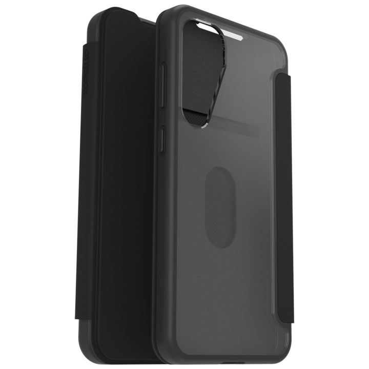 Otterbox React Folio Samsung Galaxy S25+ Black Crystal - clear/black i gruppen SMARTPHONES & TABLETS / Mobil Beskyttelse / Samsung hos TP E-commerce Nordic AB (D44555)