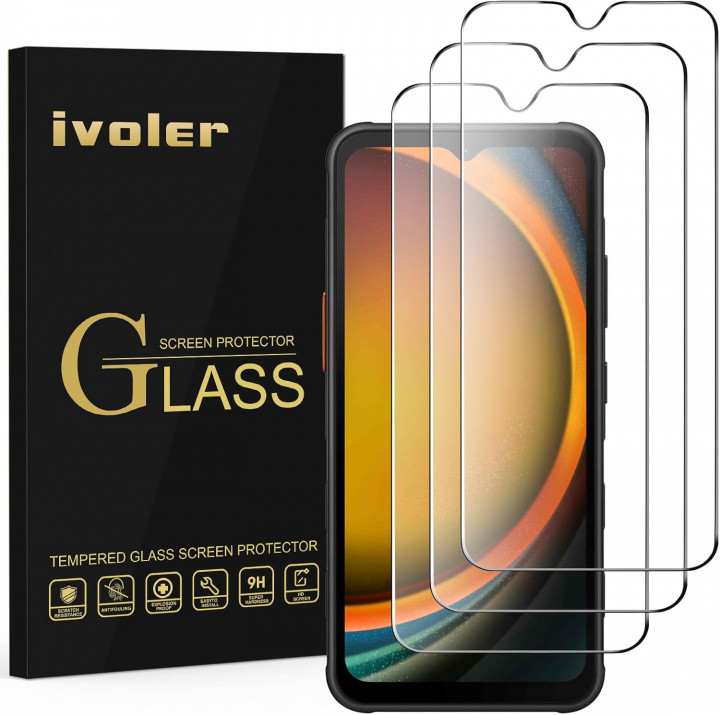Otterbox Glass Galaxy Xcover7 - Clear - Propack Otterbox i gruppen SMARTPHONES & TABLETS / Mobil Beskyttelse / Samsung hos TP E-commerce Nordic AB (D44616)