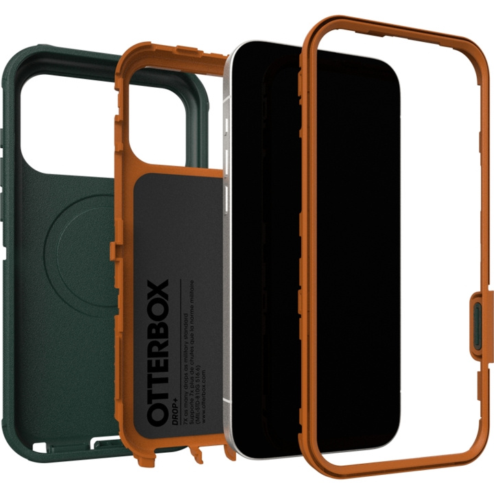 Otterbox Defender Pro Magsafe Camera Control Iphone 17 Pro Max - Green i gruppen SMARTPHONES & TABLETS / Mobil Beskyttelse / Apple / iPhone 17 hos TP E-commerce Nordic AB (D44627)