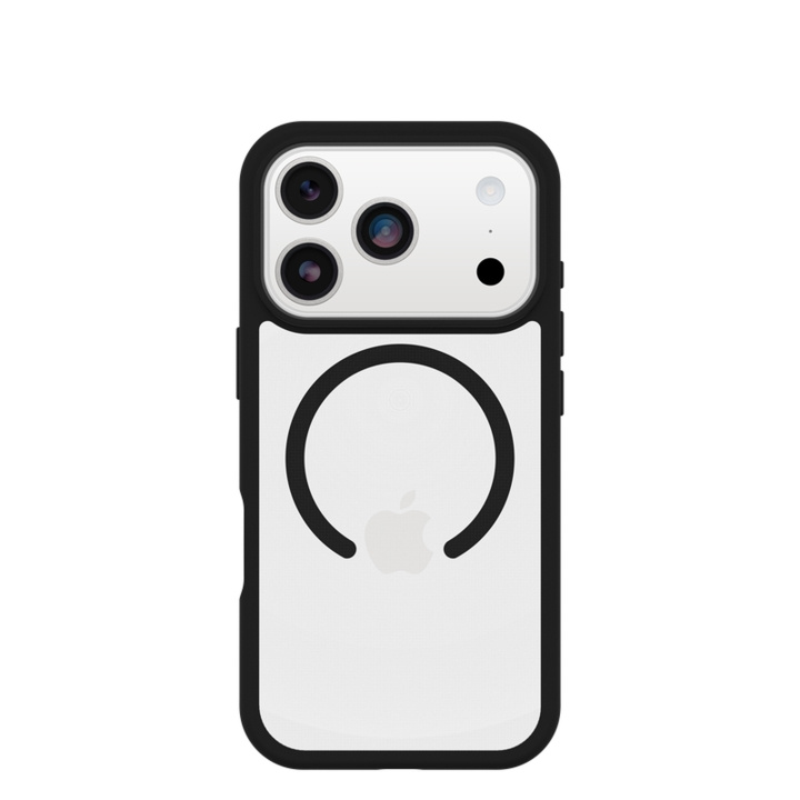 Otterbox React Magsafe Iphone 17 Pro - Black Crystal Clear/Black i gruppen SMARTPHONES & TABLETS / Mobil Beskyttelse / Apple / iPhone 17 hos TP E-commerce Nordic AB (D44651)