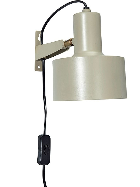 PR Home Vägglampa Solo Matt beige 23cm PR Home i gruppen HJEMMEELEKTRONIK / Lys / Væglamper hos TP E-commerce Nordic AB (D44728)