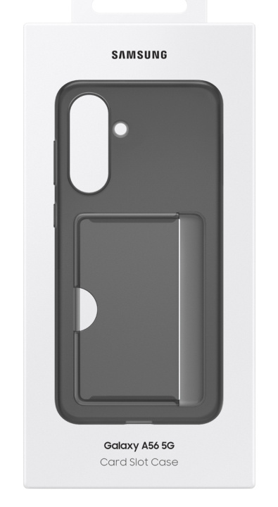 Samsung Galaxy A56 Card Slot Case - Black i gruppen SMARTPHONES & TABLETS / Mobil Beskyttelse / Samsung hos TP E-commerce Nordic AB (D44762)