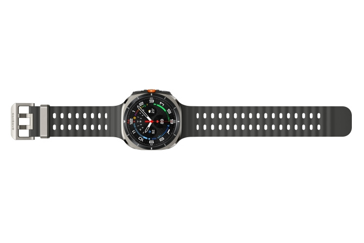 Samsung® | Galaxy Watch Ultra (2025) - Titanium Silver (Dark gray strap)