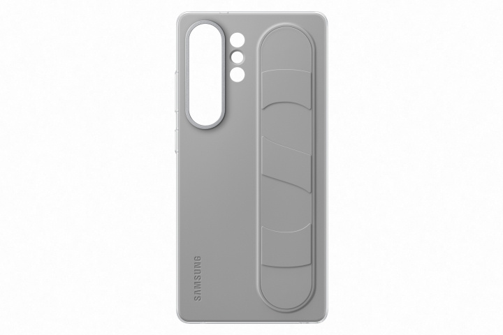 Samsung Galaxy S25 Ultra Standing Grip Case - Gray i gruppen SMARTPHONES & TABLETS / Mobil Beskyttelse / Samsung hos TP E-commerce Nordic AB (D44883)